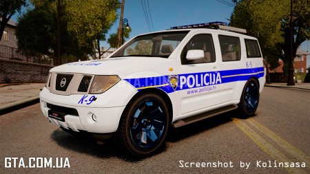 Nissan Pathfinder Croatian Police [ELS]